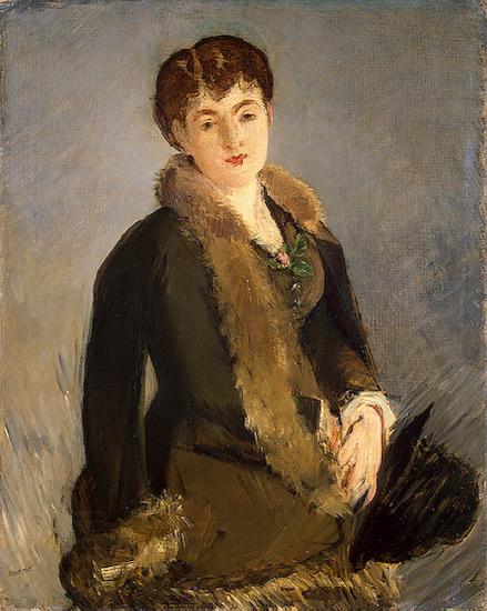 Edouard Manet Isabelle Lemonnier le Chapeau a la Main